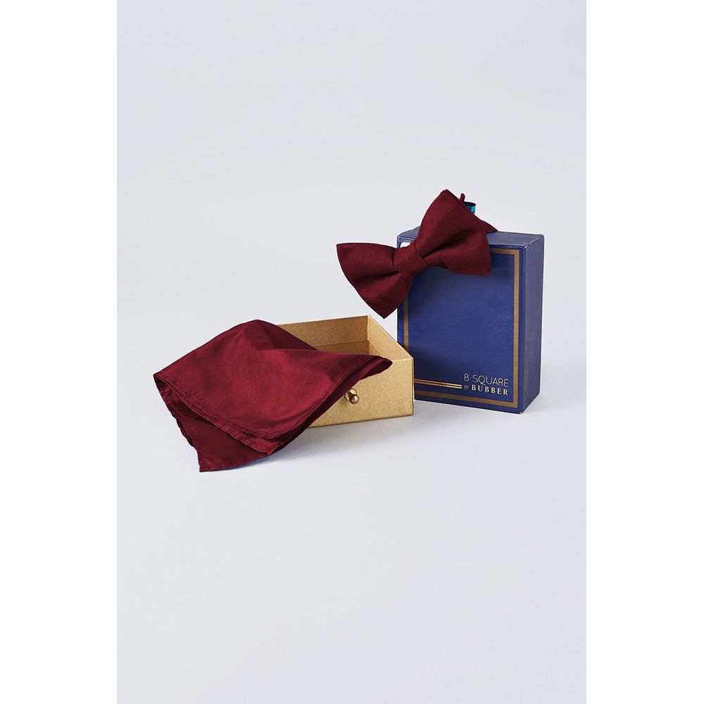 Bubber Couture Brick Bowtie and Pocket Square Set (Set of 2)