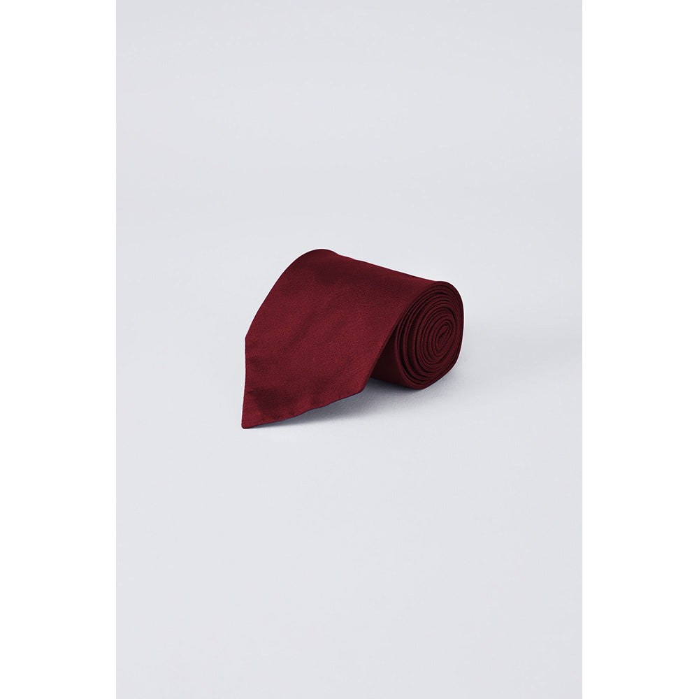 Bubber Couture Burgundy Necktie
