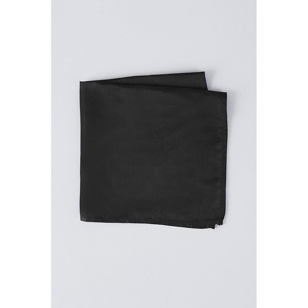 Bubber Couture Noir Pocket Square