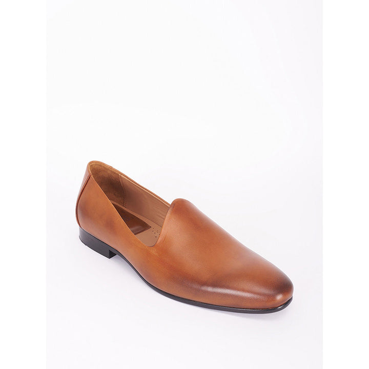 Bubber Couture Tan Classic Italian Leather Mojaris