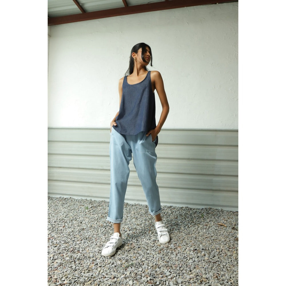 CANOOPI Way Finder Denim Top and Pant (Set of 2)