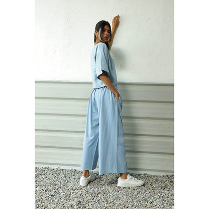 CANOOPI Aqua Harmony Duo Co Ord (Set of 2)