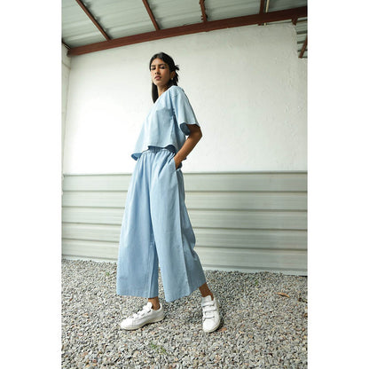 CANOOPI Aqua Harmony Duo Co Ord (Set of 2)