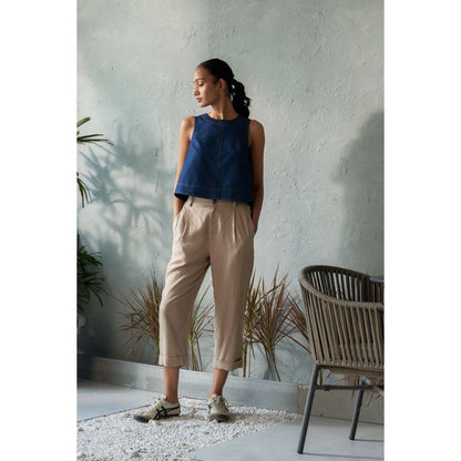 CANOOPI Blue Escape Top with Pant (Set of 2)