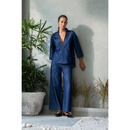 CANOOPI Blue Raven Denim Co-Ord (Set of 2)