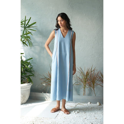 CANOOPI Blue Mist Wash Midi Dress