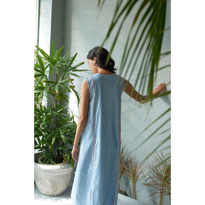 CANOOPI Blue Mist Wash Midi Dress