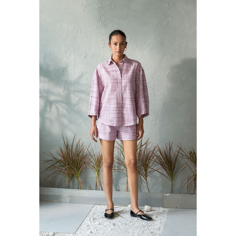 CANOOPI Purple Grape Shirt with Shorts (Set of 2)