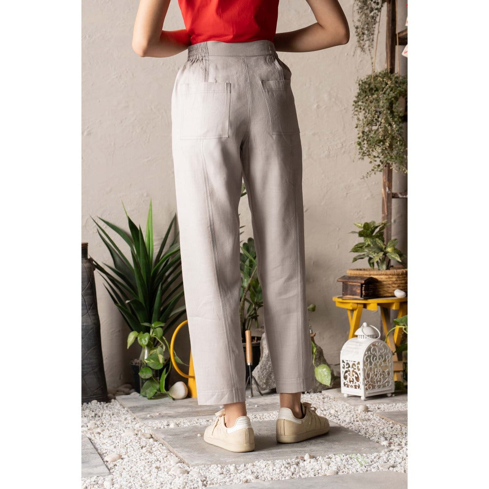 CANOOPI Corner Bloom Top with Trouser - Purple (Set of 2)