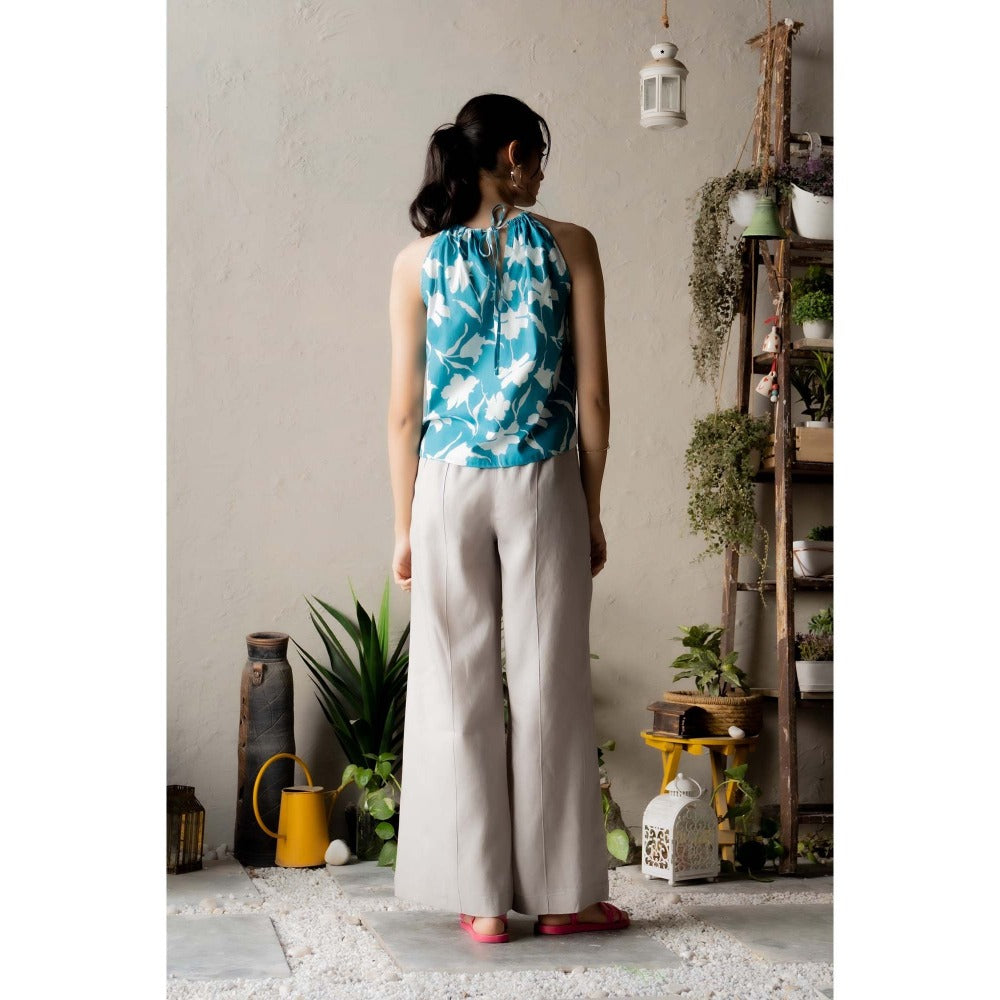 CANOOPI Alcove Bliss Ensemble Co-Ord - Blue (Set of 2)