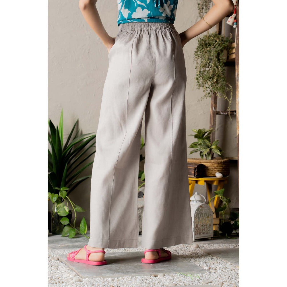 CANOOPI Alcove Bliss Ensemble Co-Ord - Blue (Set of 2)