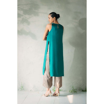 CANOOPI Women Green Tailwind Co-Ord Set