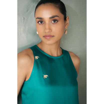 CANOOPI Women Green Tailwind Co-Ord Set