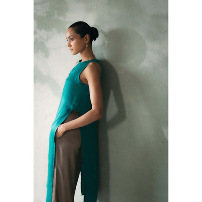 CANOOPI Women Green Tailwind Co-Ord Set