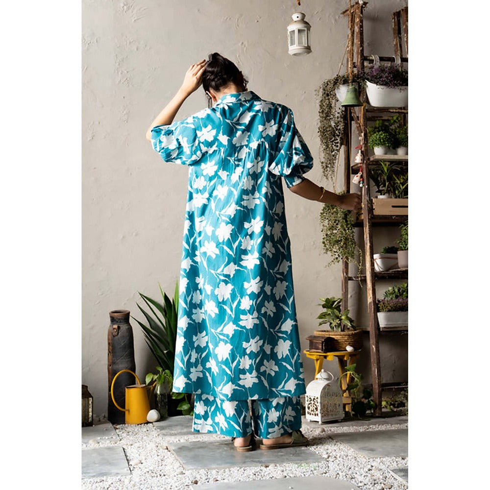 CANOOPI Women Blue Windsong Set