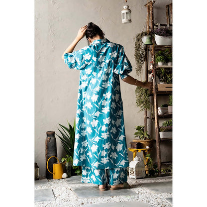 CANOOPI Women Blue Windsong Set