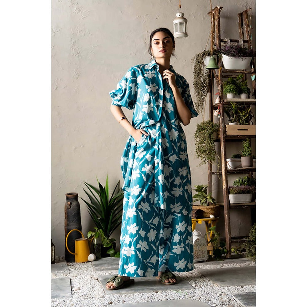 CANOOPI Women Blue Windsong Set