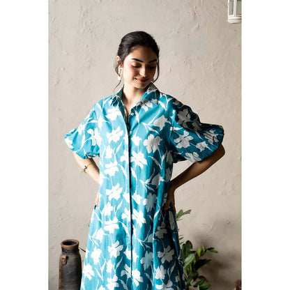 CANOOPI Women Blue Windsong Set