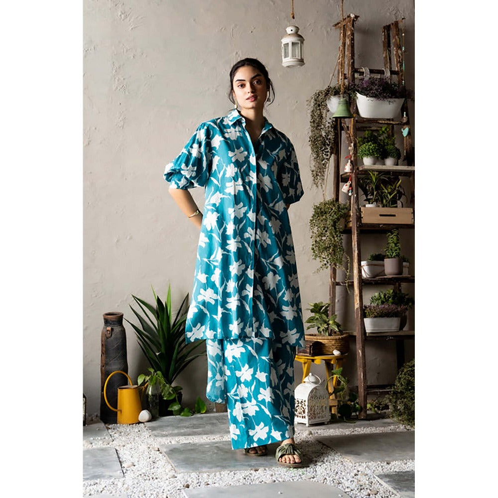 CANOOPI Women Blue Windsong Set