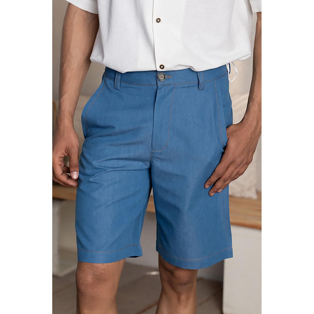 CANOOPI Blue Camp Denim Shorts