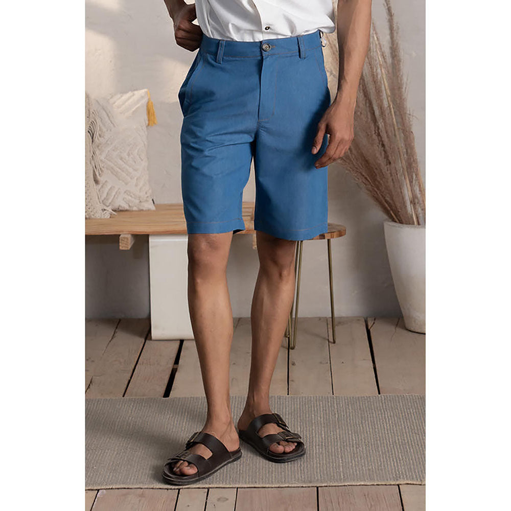 CANOOPI Blue Camp Denim Shorts