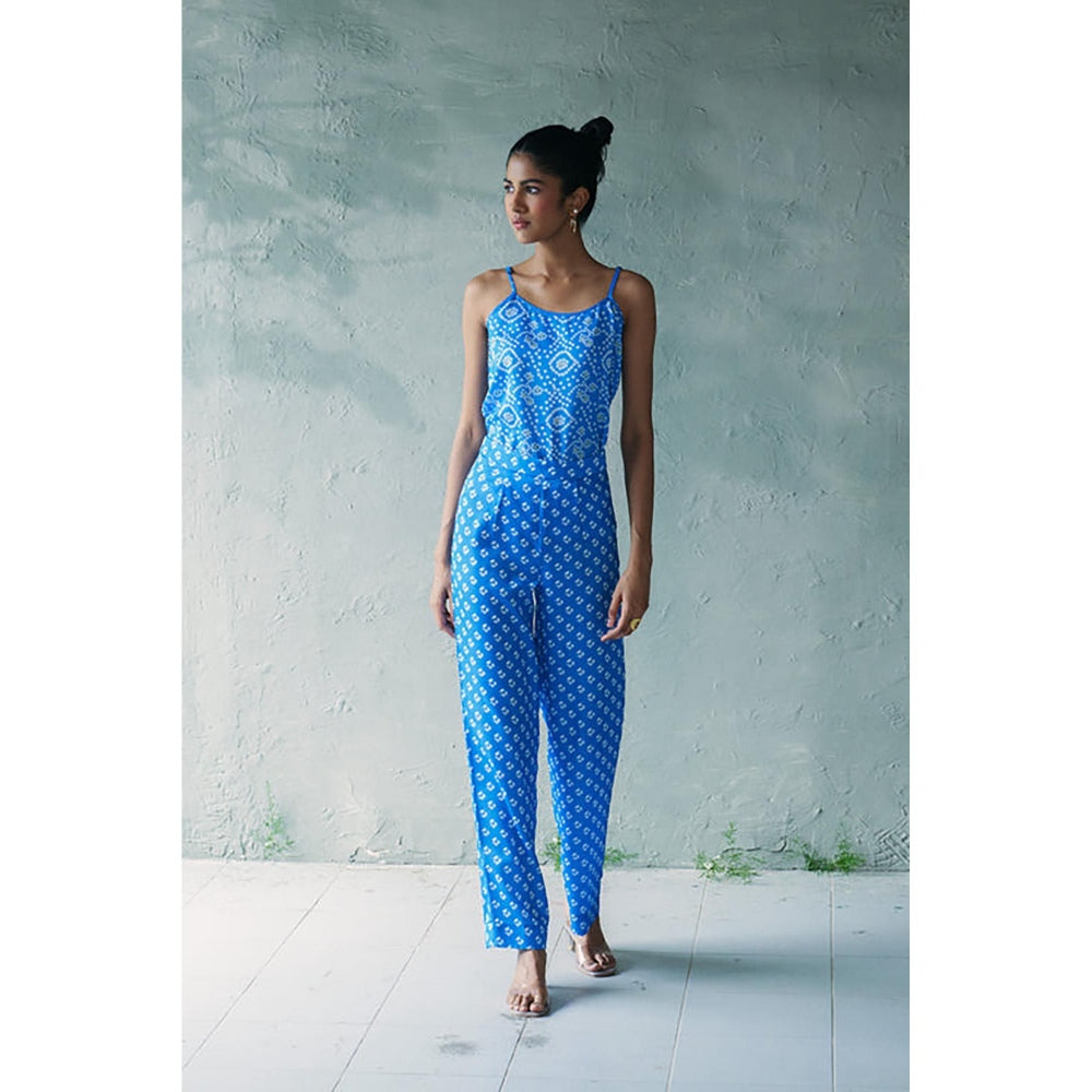 CANOOPI Bandhani Grid Printed Co-Ord Set