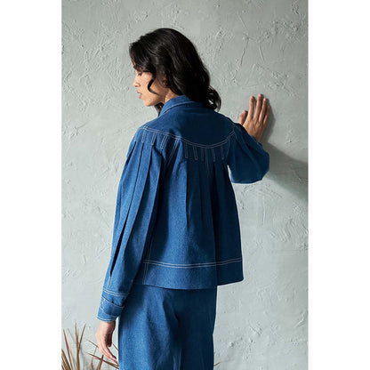 CANOOPI Bright Blue Denim Jacket