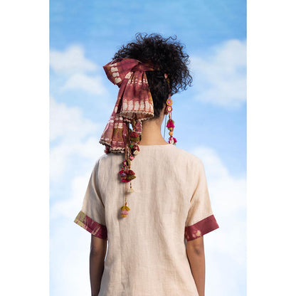 CAPISVIRLEO Embroidered Floral V-Neck Jacket