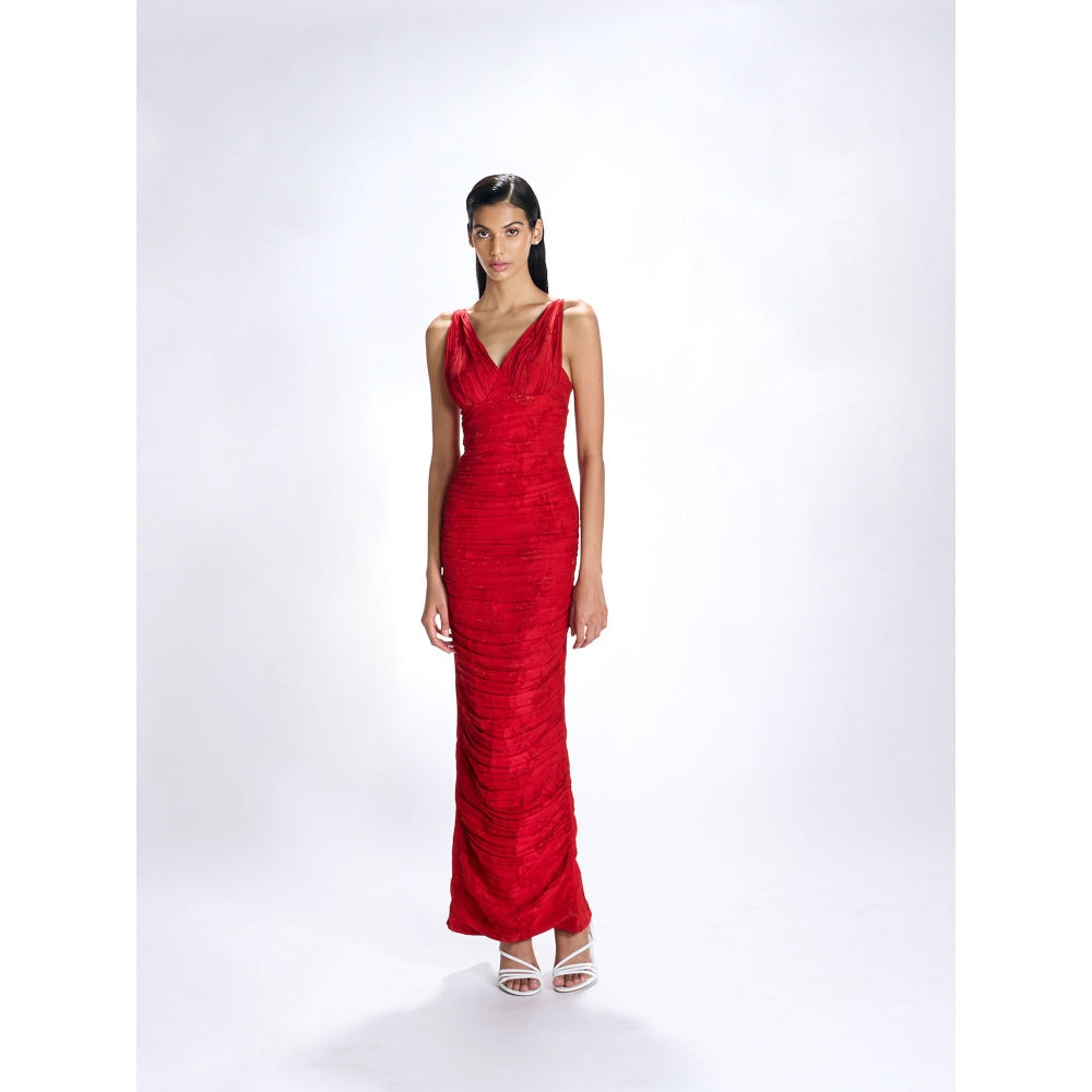 CECIL Mae Red Gown