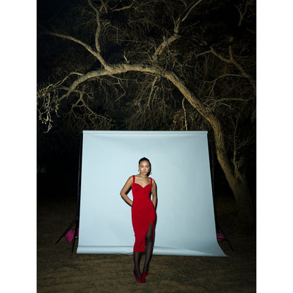 CECIL Red Kate Midi Dress