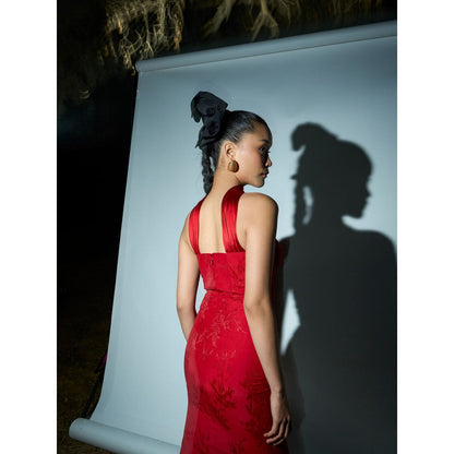 CECIL Scarlett Red Gown