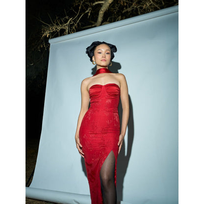 CECIL Scarlett Red Gown