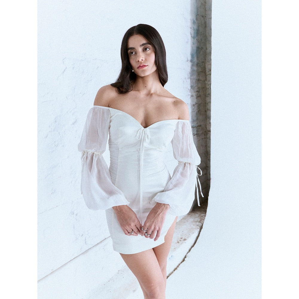 CECIL White Fiona Mini Dress