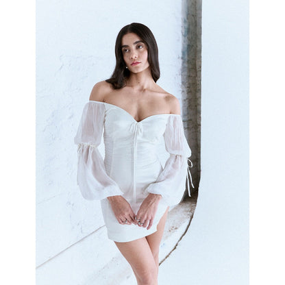 CECIL White Fiona Mini Dress