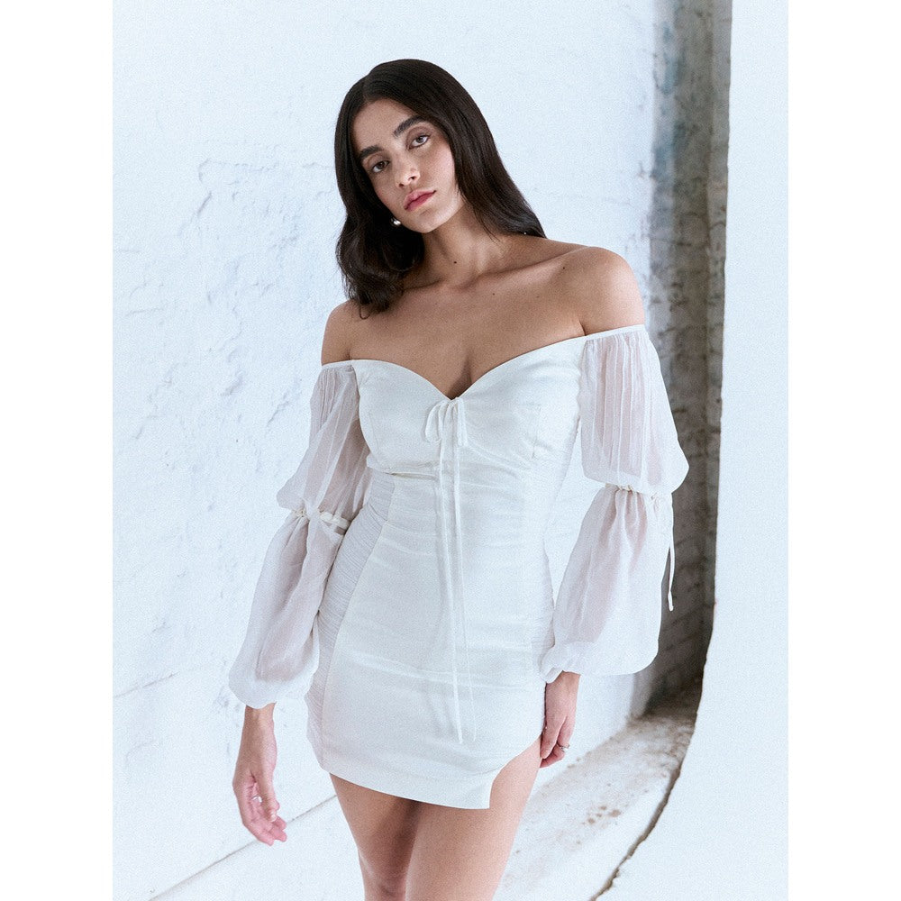 CECIL White Fiona Mini Dress