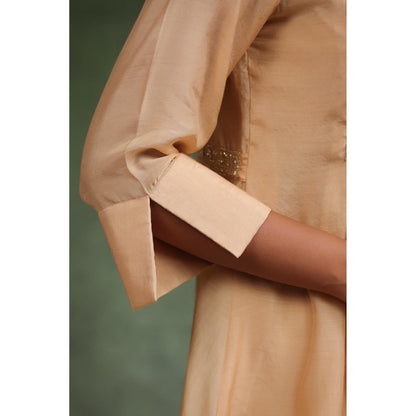 CHARU MAKKAR Beige Diva Co-Ord (Set of 3)
