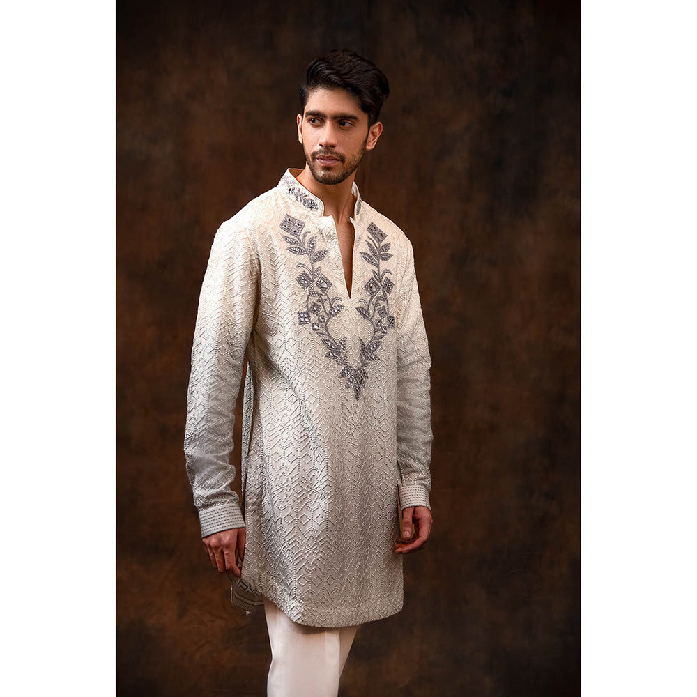 CHAR CHAAND Multi-Color Ombre Grace Kurta