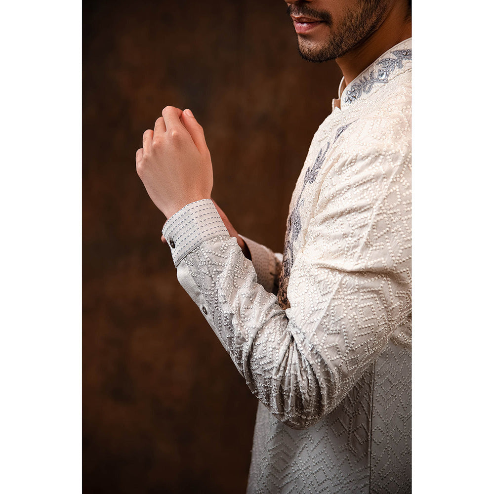 CHAR CHAAND Multi-Color Ombre Grace Kurta