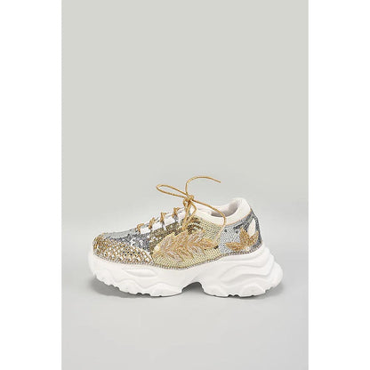 Chal Jooti Her Highness White Sneakers