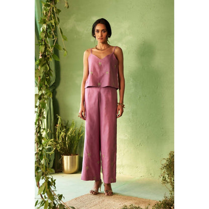 Charkhee Mauve Kinaara Co-Ord Set