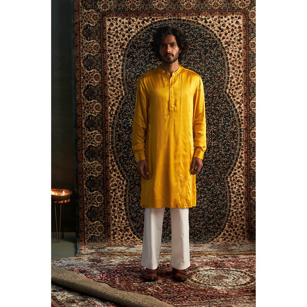 Charkhee Prarambh Embroidered Kurta and Pyjama