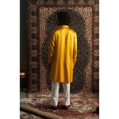 Charkhee Prarambh Embroidered Kurta and Pyjama