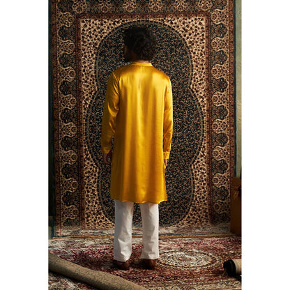 Charkhee Prarambh Marigold Kurta with Pant