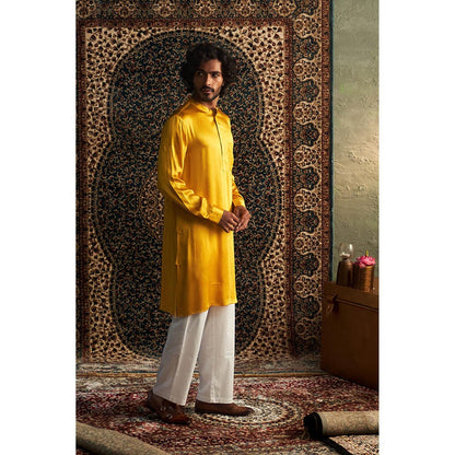 Charkhee Prarambh Marigold Kurta with Pant