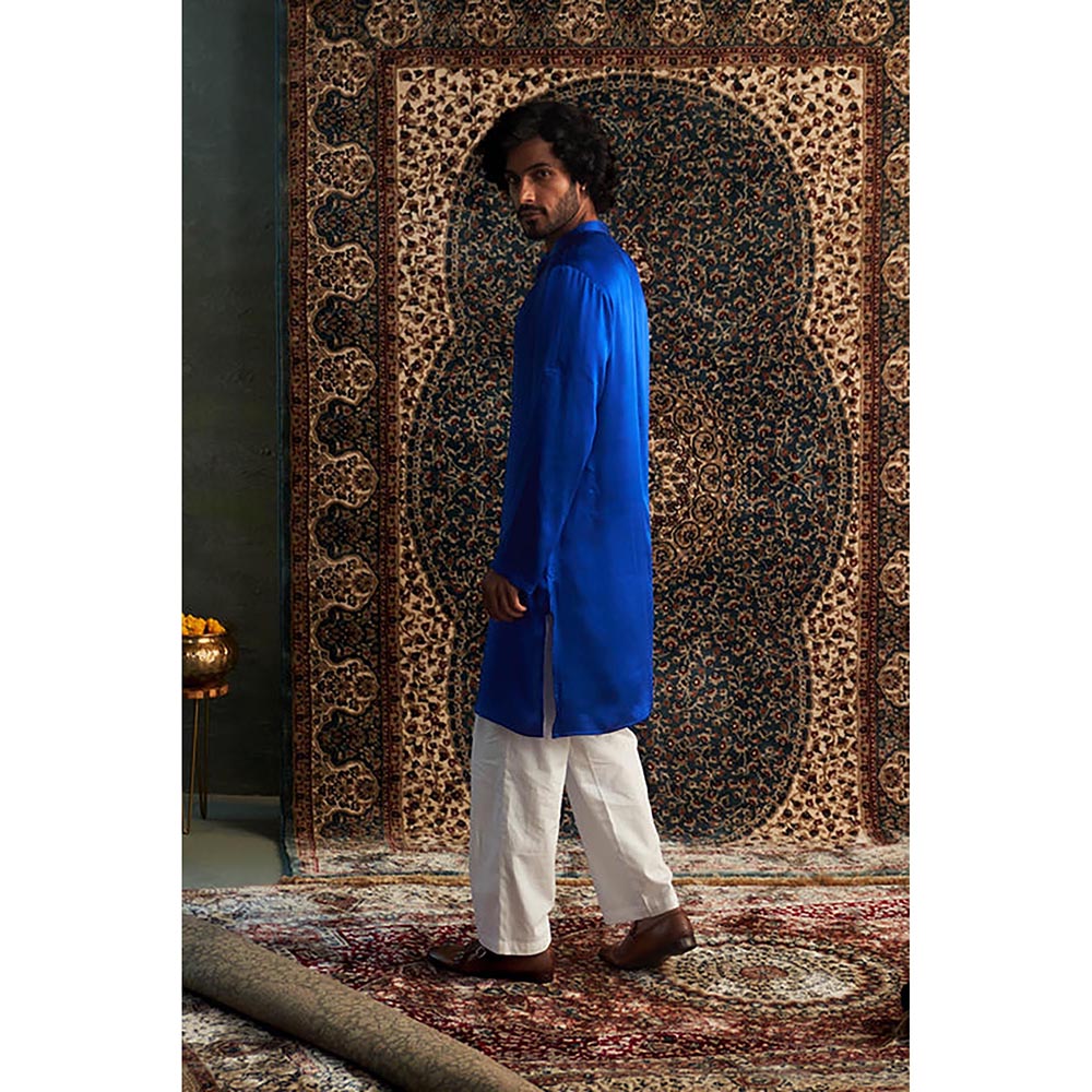 Charkhee Prarambh Placket Kurta with Pant