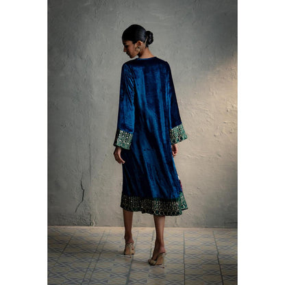 Charkhee Maaya Blue Dress