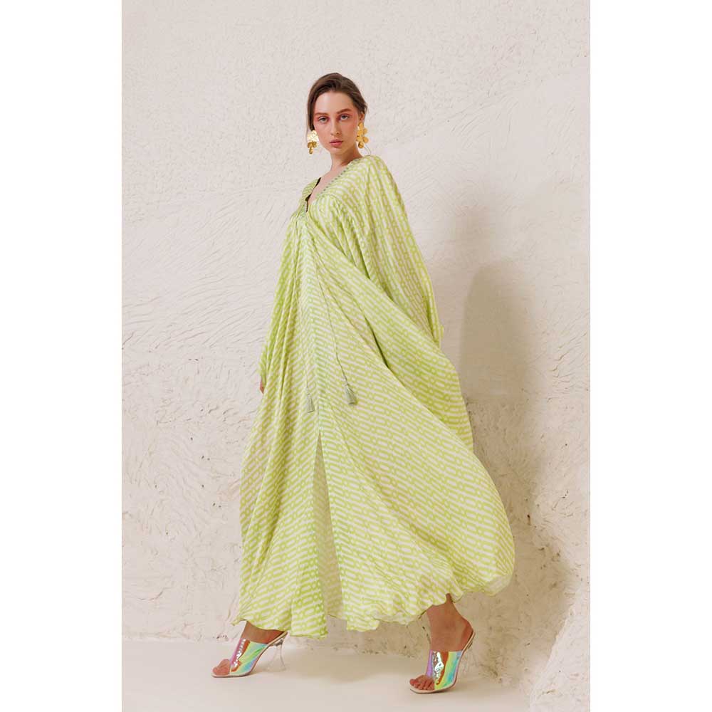 CHHAYA MEHROTRA Green Kaftan