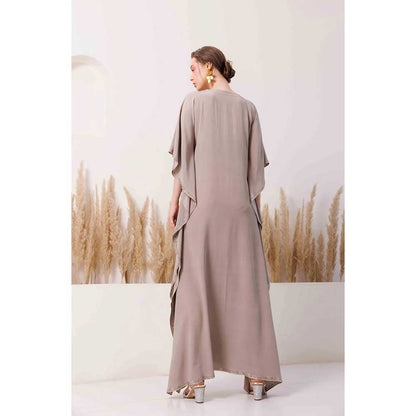 CHHAYA MEHROTRA Grey Sheron Kaftan