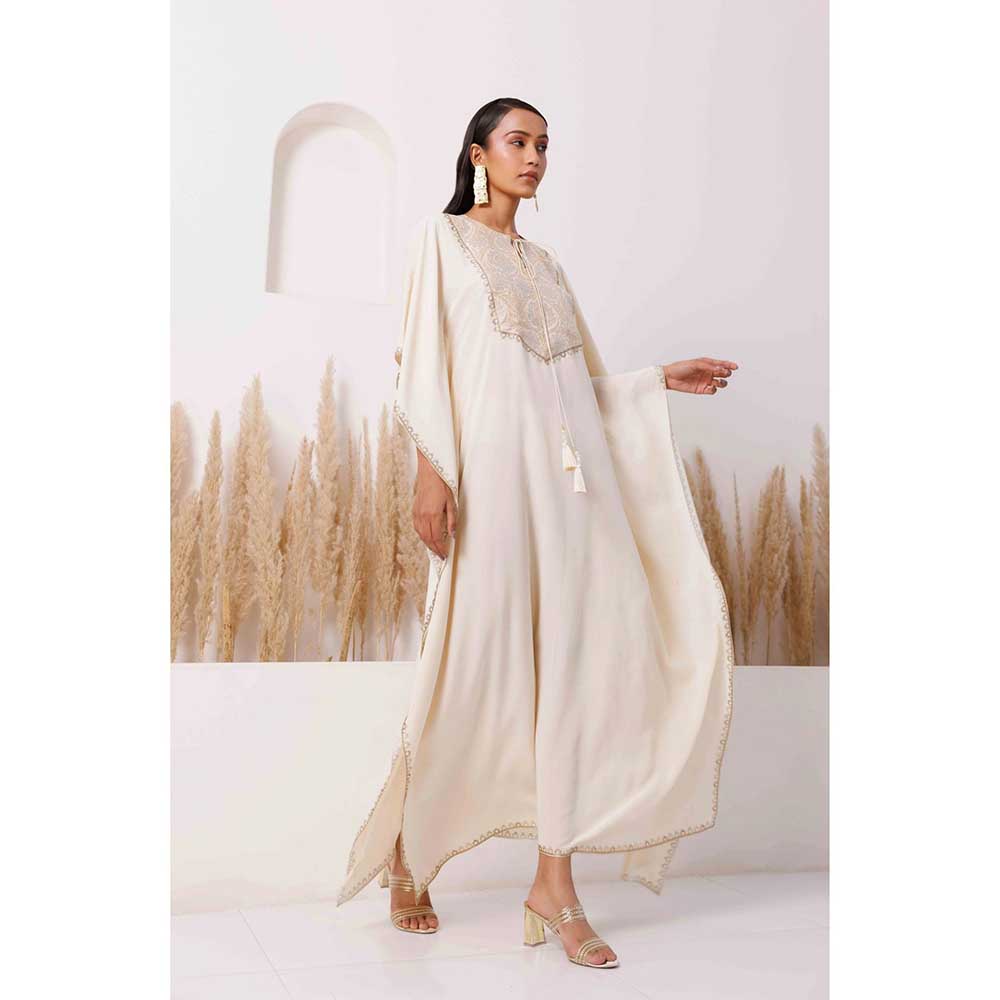 CHHAYA MEHROTRA Ivory Frida Kaftan