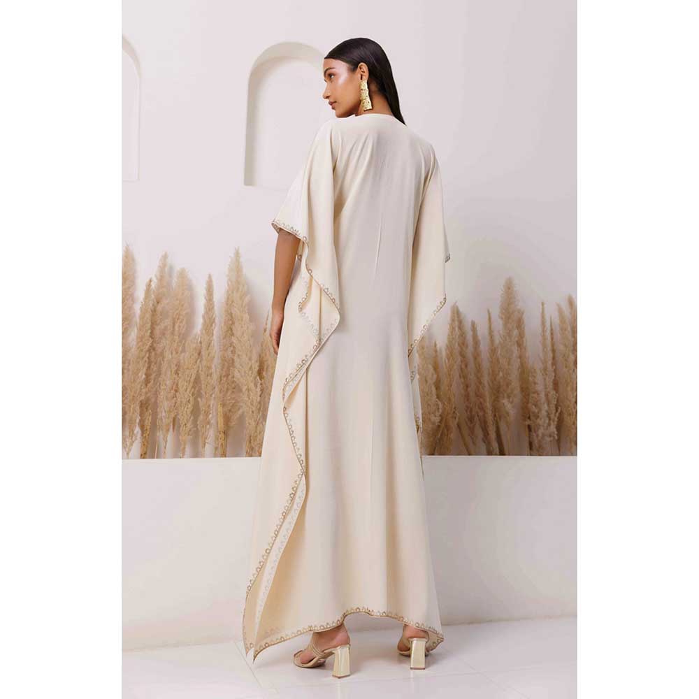 CHHAYA MEHROTRA Ivory Frida Kaftan